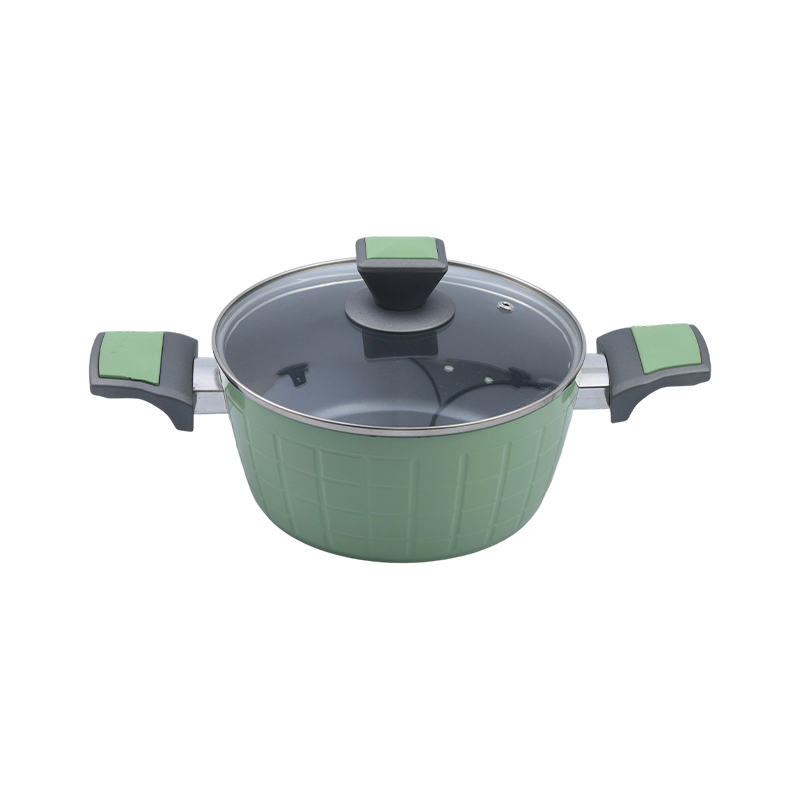 Forged Aluminum Casserole with Great Wall Textured