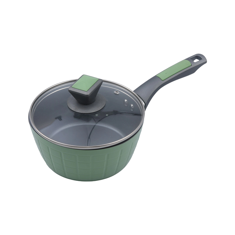 Forged Aluminum Sauce Pan with Great Wall Textured