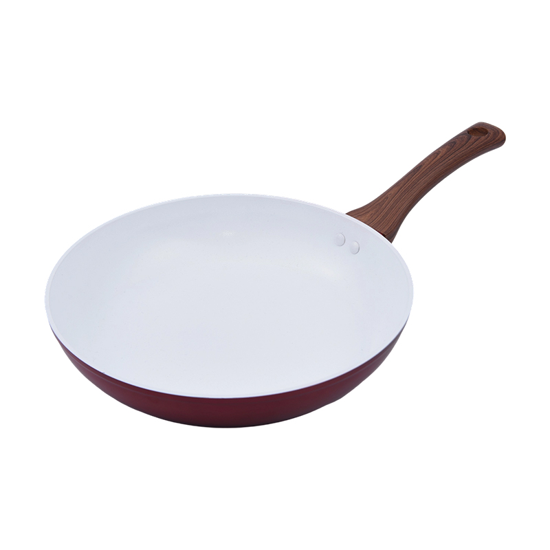 Forged Aluminum Cookware Set with Inside Classic White Ceramic Coating
