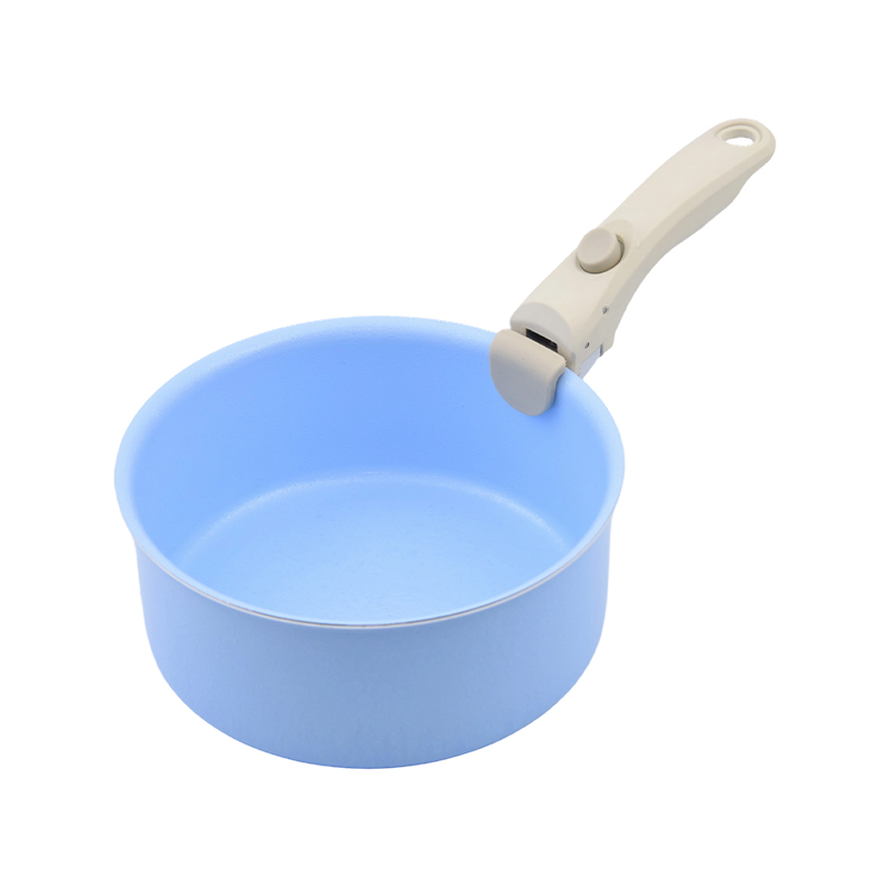 Pressed Aluminum Sauce Pan With Detachable Handle