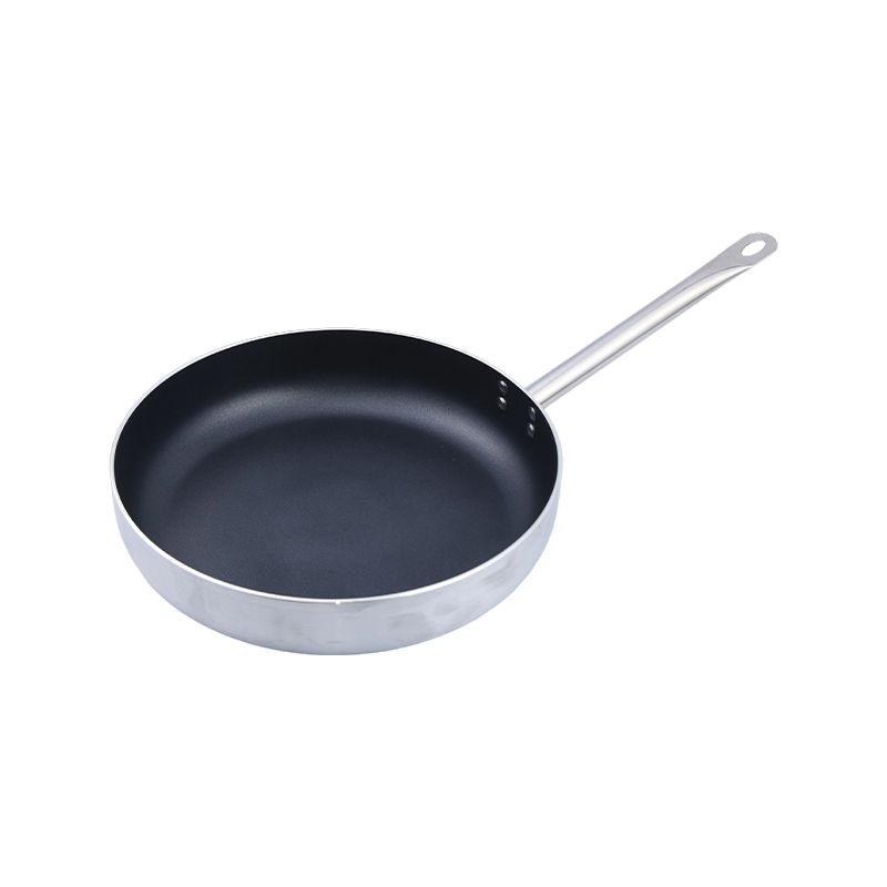 Pressed Aluminum Fry Pan Sanding Finish