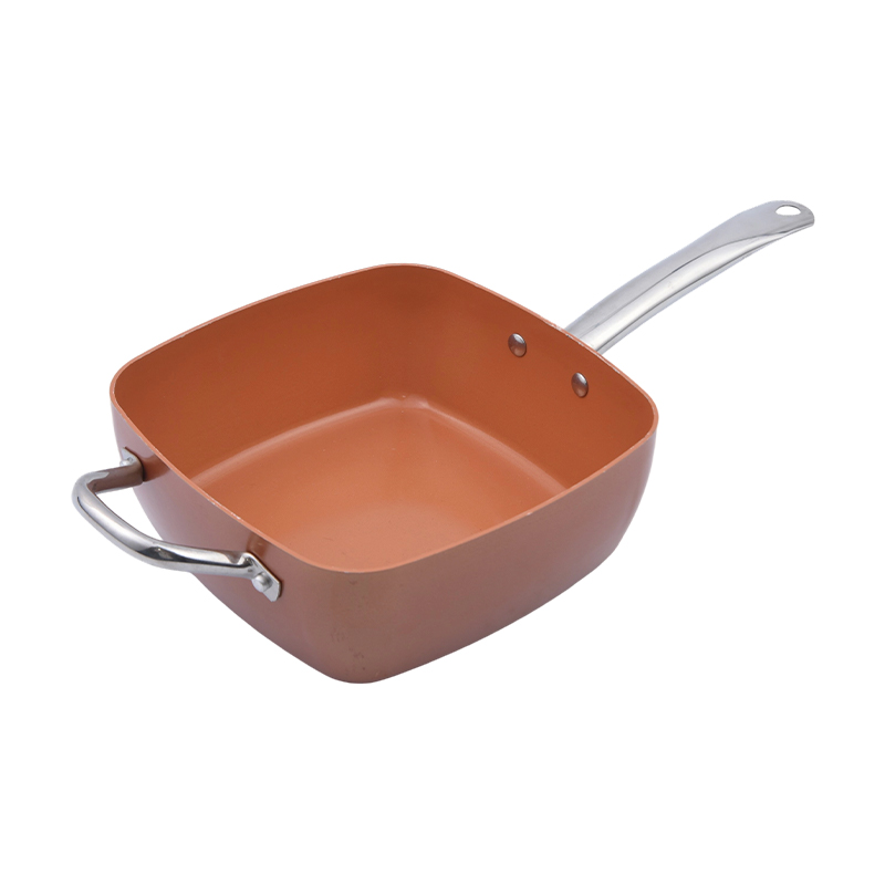 Pressed Aluminum Square Sauce Pan